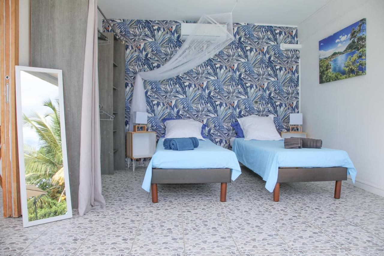 L Orchidee Bleue, Bas De Villa, Vue Mer, Piscine Privee Sainte-Anne  Exterior photo